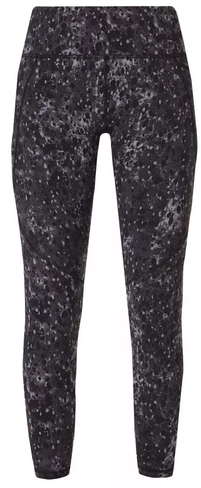 Sweaty Betty full length Length Power Leggings black Ebony Print Size Medium  - Image 1 of 1