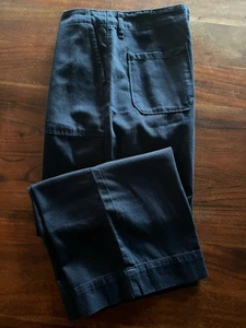 G H Bass Size Small Blue Pants Lightweight Cotton Pants 32X27  - Picture 1 of 12