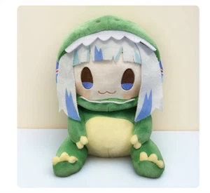 Hololive Gawr Gura Dinosaurio Niña Disfraz Muñeca de Peluche Muñeca de Algodón 20CM Regalo - Imagen 1 de 14