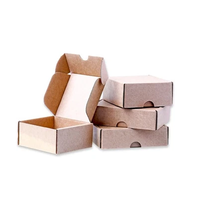 8 x 8 x 2 3/4" Kraft Deluxe Literature Mailers ECT-32B 50/Case - Image 1 of 4