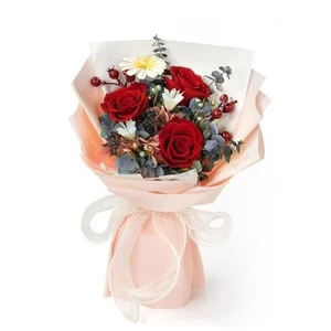Preserved Flowers for Delivery,Mothers Day Flowers Gifts for Mom,Birthday Red - Picture 1 of 7