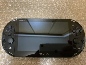 PlayStation PS Vita Wi-Fi Modell PCH-2000 schwarze Konsole - Bild 1 von 8
