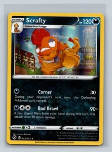 Pokémon Scrafty Holo #42/73 Champion's Path - Imagen 1 de 2