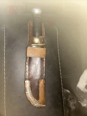 Cuchillo de caza MARBLE'S Gladstone MI DE COLECCIÓN Pre-WW2 6 hojas IDEAL funda original Foto 1 de 4