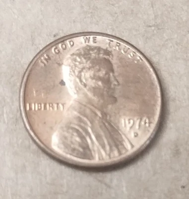 1974 -D Lincoln Memorial Cent - Image 1 of 2