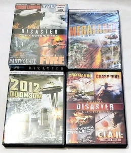Disaster Collectors Set (Sealed), Megafault (Sealed), 2012 Doomsday (Used) &... - Imagen 1 de 5