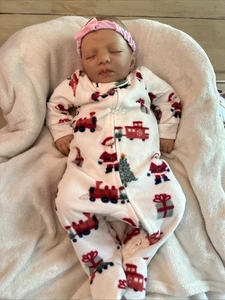 Bountiful Baby's Realborn/Reborn Baby Doll Alexa Sleeping - Picture 1 of 11
