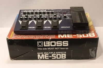 BOSS ME-50B Bass Multi-Effects Pedal w/ Power Supply (SGP004923) - Image 1 of 4