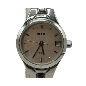 Relic Folio Mujer Acero Inoxidable Analógico de Cuarzo Color Plata Reloj Pulsera - Imagen 1 de 6