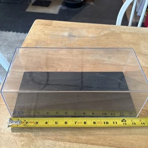 Stackable Clear Acrylic  Oversized Display Case w/Black Base for 1/24 Diecast - Picture 1 of 4