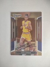 2008 Donruss /100 Americana Sports Legends Blue Signatures Lisa Leslie Auto