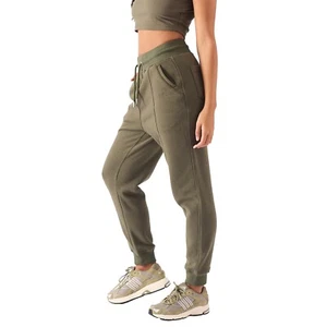 JMOJO Ladies Workout Joggers Women Tapered Leg Fleece Sweatpants - Picture 1 of 12