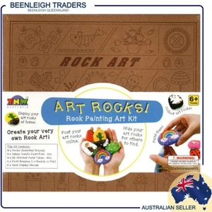 ART ROCKS PAINTING KIT Kids Will Love This Activity Brand New - Picture 1 of 8