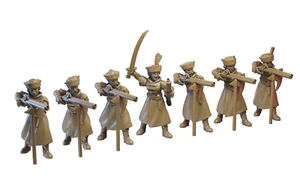 Arquebusiers/Crossbowman modular - Miniaturas Illhadiel 28 mm - Imagen 1 de 5