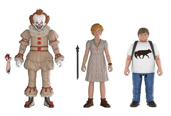 Funko Action Figures It - Pennywise Beverly Ben 3pk Toy Vinyl Figure
