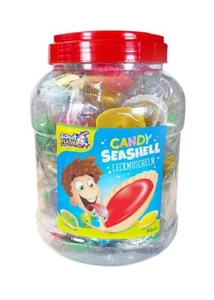 Espositore completo Candy Seashells Jar conchiglie 80 pezzi confezionati singolarmente - Foto 1 di 2