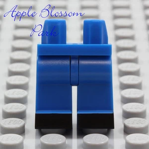 NEW Lego Tin Soldier BLUE MINIFIG LEGS Nutcracker Boy Uniform Pants Black Shoes - Picture 1 of 3