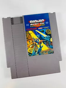 BIONIC COMMANDO -- NES Nintendo Original Game CLEAN TESTED GUARANTEED - Picture 1 of 2