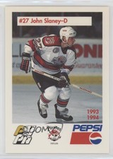 1993-94 Portland Pirates Team Issue John Slaney #20
