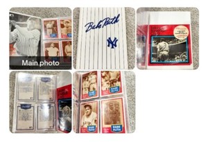 1989 CMC BABE RUTH LIMITED EDITION SET # 1 -20 IN BINDER W/ TALKING CARD & STORY
