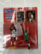 Starting Lineup Classic Doubles Bill Russell Hakeem Olajuwon Sealed Figures 1997
