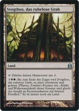 4X Svogthos, the Restless Tomb 289/318 NM German Commander Deck Singles MTG