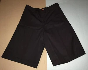 NWT Dickies Boys Flexwaist Flat Front Short 20 Reg Classic Fit Navy Blue - Picture 1 of 5