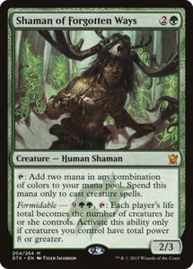 Shaman Of Forgotten Ways (x1) - Dragons Of Tarkir - EX/NM - M204 - 4RCards - Picture 1 of 1