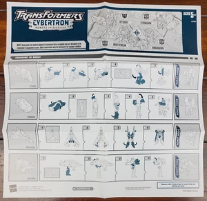 Transformers Cybertron Mini-Con Anleitung Sheet From Exclusive Primus Set 2006 - Bild 1 von 1