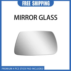 New Mirror Glass Fits 2010 Jeep Grand Cherokee Right Side Convex+Adhesive 5143 - Picture 1 of 9