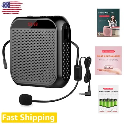 Amplificador de voz pequeño con potencia de salida de 8 W - Batería recargable de iones de litio Foto 1 de 4