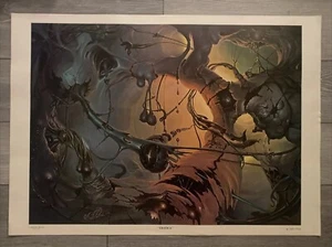 Erotik John Pitre Vintage Poster Original 1971 Zukunft Surrealismus Frau Abstrakt - Bild 1 von 10