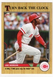2021 Topps Now Turn Back The Clock Joe Morgan #141 Baseball Card (PR:340) - Picture 1 of 2