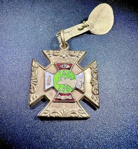 Independent Order Of Foresters IOF Gold* / Gold-Filled* Fob Pendant - Picture 1 of 2