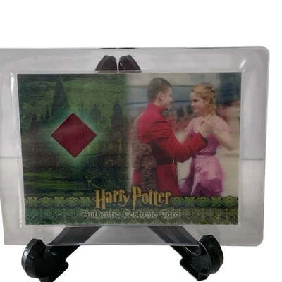 Harry Potter 3D Authentic Costume Card Viktor Krum Goblet Of Fire 176/470 Yule - Image 1 of 4