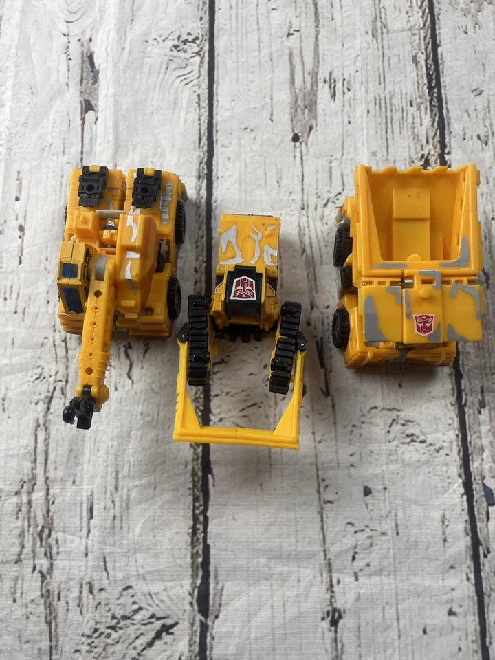 Transformers RID 2001 vertedero amarillo exclusivo de Walmart Hasbro piezas faltantes Foto 1 de 4