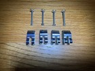 SET REAR BRAKE SHOE HOLD DOWN PINS & CLIPS TRIUMPH TR3A,TR4,TR4A,TR5 & TR6
