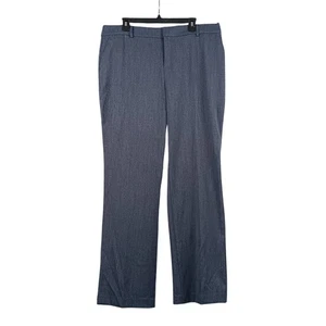 Nine West Barely Bootcut Women's Dress Pants Heather Navy Blue Size 18 Career - Picture 1 of 8