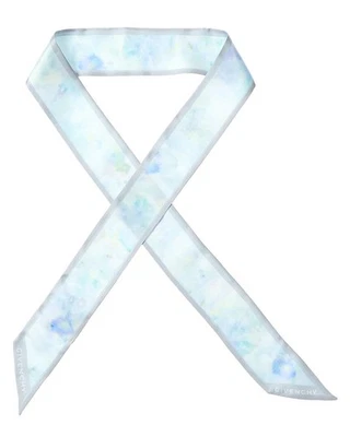 Givenchy Silk Scarf Women's Blue - Image 1 of 2