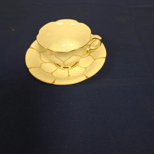 Alte prunkvolle Moccatasse Meissen mit Gold - Bild 1 von 5