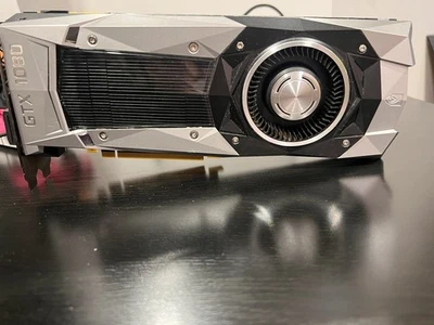 Tarjeta de gráficos NVIDIA GeForce GTX 1080 8 GB Founder Edition (usada) Foto 1 de 4