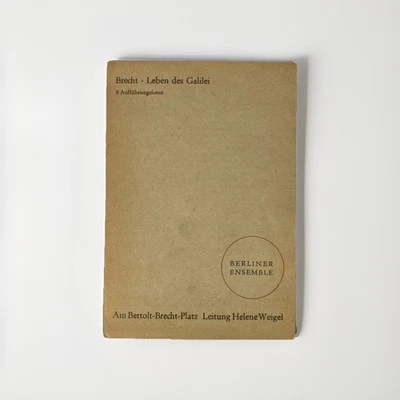 Bertolt Brecht Memorabilia - The Play “Leben Des Gaililei” 1956-57 Photographs  - Image 1 of 4