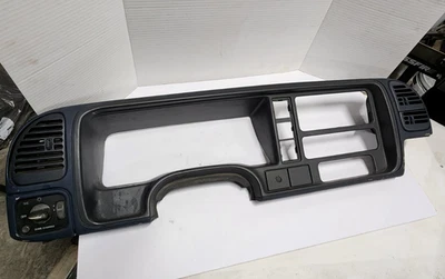 (95-98) CHEVY/GMC SILVERADO C/K DASH BEZEL INSTRUMENT GAUGE CLUSTER  BLUE OEM - Image 1 of 4