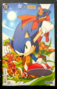 DC X Sonic Il Riccio #4 (di 5) Daniel Di Nicuolo variante stock di carte quasi nuovo - Foto 1 di 1