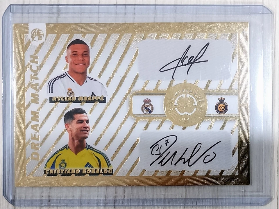 2025 FIFA CLUB WORLD CUP FE Card MBAPPE - CRISTIANO RONALDO Printed Auto 🟡 - Bild 1 von 4