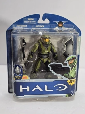 Halo Anniversary Series 1 Master Chief Action Figure 2011 McFarlane 26 Parts NIB - Image 1 of 4