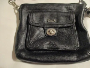COACH Leather Handbag Black See Photos - Picture 1 of 4