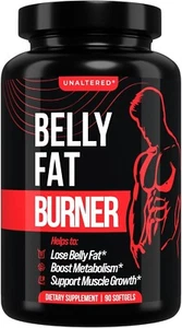 UNVERÄNDERT Bauch Fatburner für Männer - Bauchfett verlieren, Bauchmuskeln straffen, schlank unterstützen - Bild 1 von 6