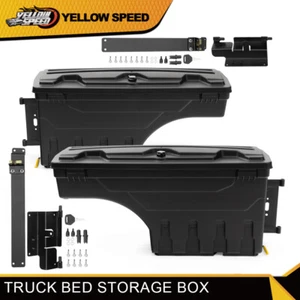 Rear Truck Bed Storage Box Toolbox Fit For 15-20 Colorado Canyon Left&Right Side - Picture 1 of 10