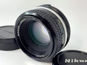 【Near Mint Operation OK】 Nikon NIKKOR 50mm f1.8 AI Standard MF Objektiv Japan - Bild 1 von 10